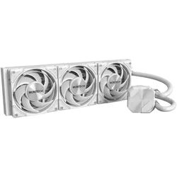 Montech HyperFlow Silent AiO - Komplet za vodno hlajenje, 360 mm, bel