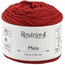 Rosários 4 Meia 26 Red Pletilna preja