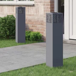 Solarna LED svjetlost za stazu 2 pcs Topla bijela
