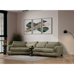 ATELIER DEL SOFA Sofa River 4 Seater Left (Xc Left 2R) Green