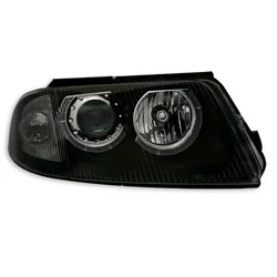 OEM Kristalni farovi Angel Eyes VW Passat B5.5 (01-05), Crni