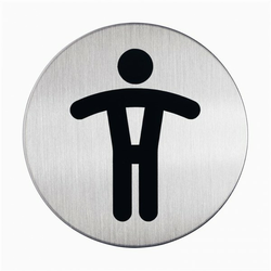 Piktogram: moški WC - ? 83 mm