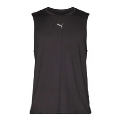 PUMA Funkcionalna majica Cloudspun siva/črna