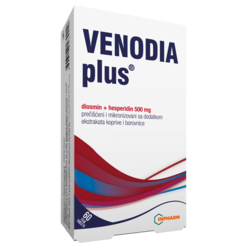 Inpharm Venodia plus kod problema sa cirkulacijom, 60 film tableta
