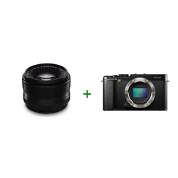 FUJIFILM D-SLR fotoaparat X-M1 (ohišje), črn