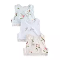 Baker by Ted Baker Top svetlo modra/zlata/roza/bela