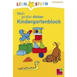 LERNSTERN Mein großer dicker Kindergarten-Block