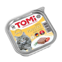 TOMI Pašteta za mačke sa ukusom piletine, 100g