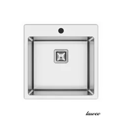 Laweo Ugradna sudopera AS382, 50×50.5cm, Sifon 9x9cm, Hrom
