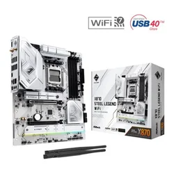 ASRock - MB AM5 ASRock X870 STEEL LEGEND WIFI