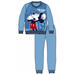 Disney by Arnetta fantovska pižama Mickey Mouse, 98, svetlo modra