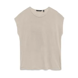 VERO MODA Majica VMGINA AVA bež