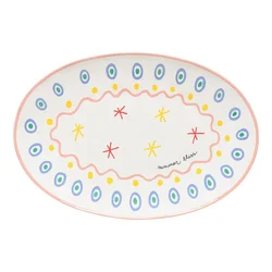 Pladenj iz kamenine 31x45 cm Summer Bliss – Costa Nova