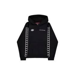 ALPHA INDUSTRIES Majica črna/bela
