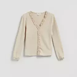 Reserved - Bluza s mešavinom viskoze
