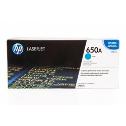 toner HP CE271A Cyan / 650A / Original