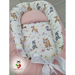 Bubamara037 Gnezdo za bebe Bambi, Roze