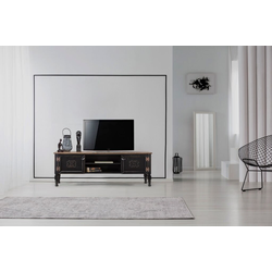 Hanah Home TV komoda Ada, 150x40x50 cm, Crna
