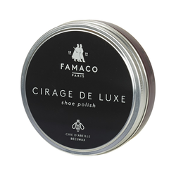 Famaco Nega obutve BOITE DE CIRAGE DE LUXE BORDEAUX 100 ML Rdeča