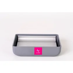 Primanova tacna za sapun Toscana siva PVC M-SA02-07