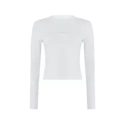Calvin Klein Jeans Majica svetlo siva/bela