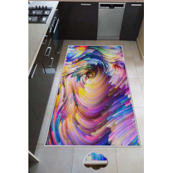Conceptum Hypnose Tepih Hmnt586, Pravougaoni, 80 x 150 cm, Šareni