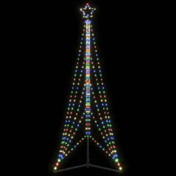 LED božićno drvce 525 LED šarenih 302 cm
