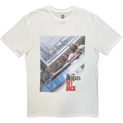 The Beatles Get Back Poster White M Majica