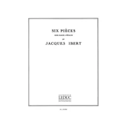IBERT:SIX PIECES POUR HARPE