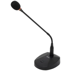 SAL Desktop mikrofon M13, profesionalni, LED indikator, crni
