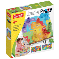 Quercetti: 45-delni komplet Jumbo bucik 2-v-1
