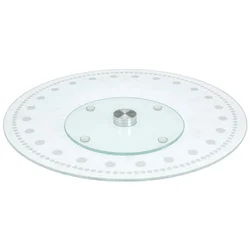 shumee Vrtljivi stekleni krožnik 30 cm