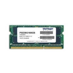 PATRIOT Memorija SODIMM DDR3 8GB 1600MHZ Signature zelena