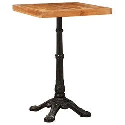 vidaXL Bistro miza Rjava 50 x 50 x 76 cm Trden akacijev les