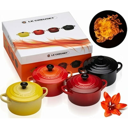 Le Creuset Mini-Cocotte 4-delni set Mix