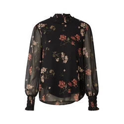VERO MODA Bluza Smilla, črna