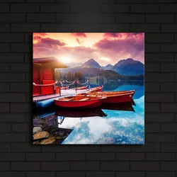 Wallity Slika sa LED osvetljenjem 4040IACT-12, 40x40 cm
