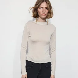 Reserved - Bluza s mešavinom viskoze