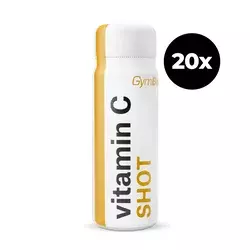 GymBeam Vitamin C shot 20 x 60 ml pineapple mango