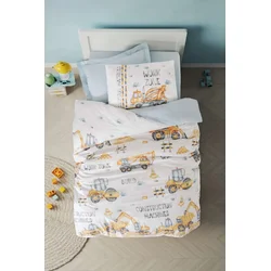 Lessentiel Maison Set posteljina za decu Buildo, 160 x 220 cm, Plava