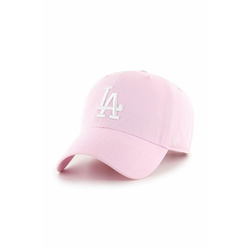 Kapa s šiltom 47 Brand MLB Los Angeles Dodgers 47 CLEAN UP B-RGW12GWSNL-PTA Petal Pink