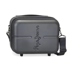 Joummabags PEPE JEANS Highlight Marino, Potovalni kozmetični kovček, 21x29x15cm, 7683922