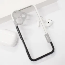 Maska Wolmtt Bumper za iPhone 16 siva