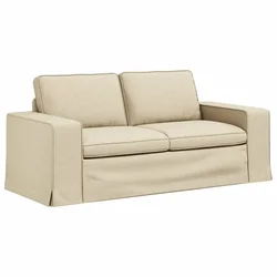Vidaxl Kavč krema 182 x 80 x 82 cm blago