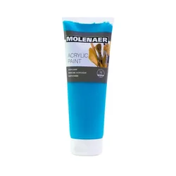 Akrilna barva Molenaer 250 ml - turkizna