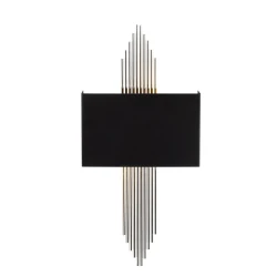 Opviq 614 A Zidna lampa, Srebrno-Crna