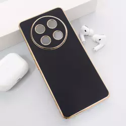 Maska Fresh Electroplated za Honor Magic 7 Lite/ X9c 5G crna