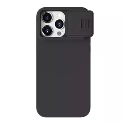 Maska Nillkin CamShield Silky za iPhone 15 Pro Max crna