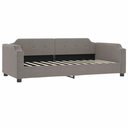 Vidaxl Raztegljiv kavč taupe 80x200 cm blago
