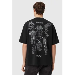 Bombažna kratka majica AllSaints TERRA
